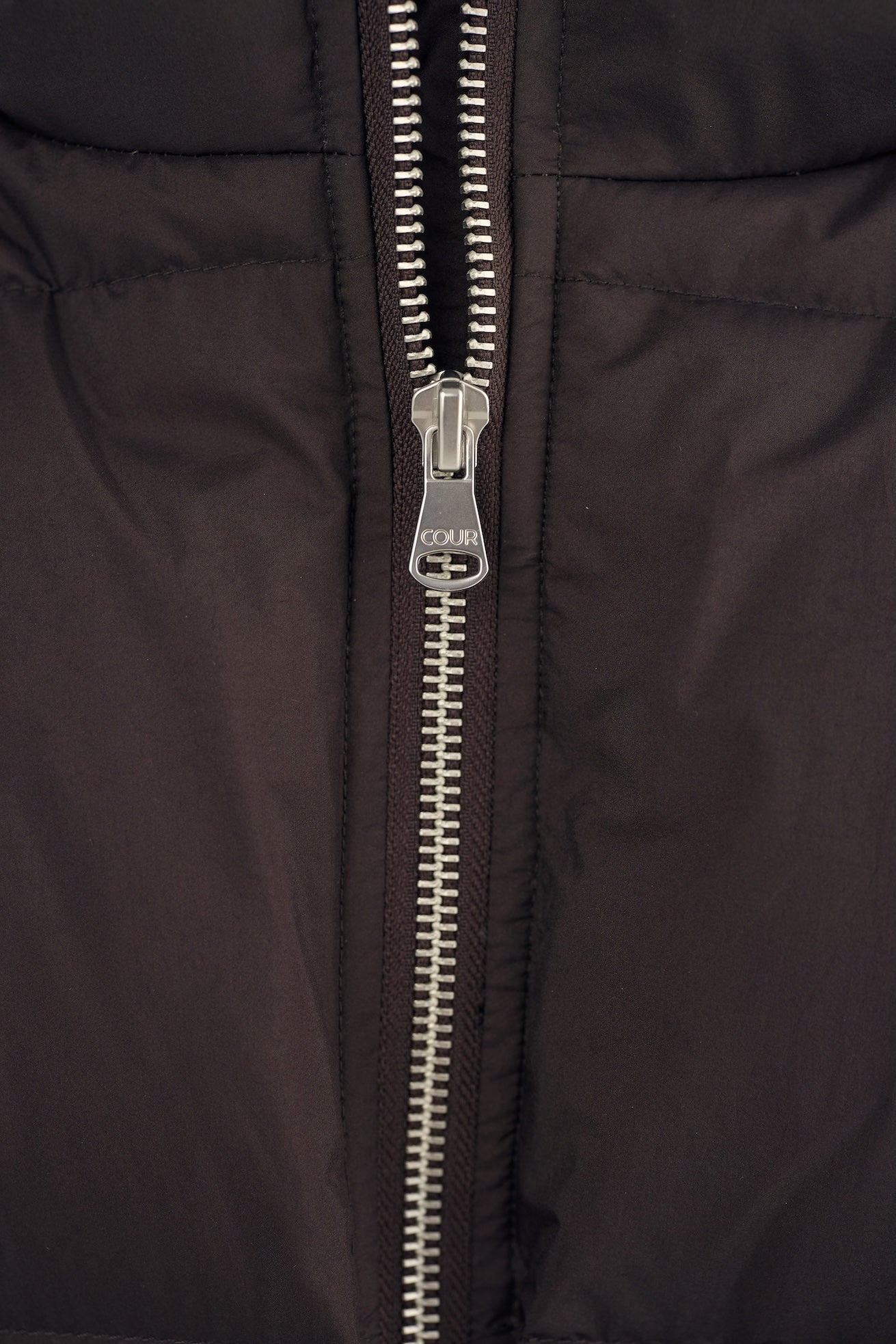 BERNADETTE DOWN JACKET - dark brown