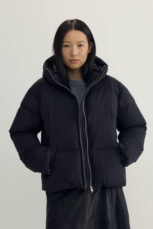 ÉDITH DOWN PUFFER JACKET - black