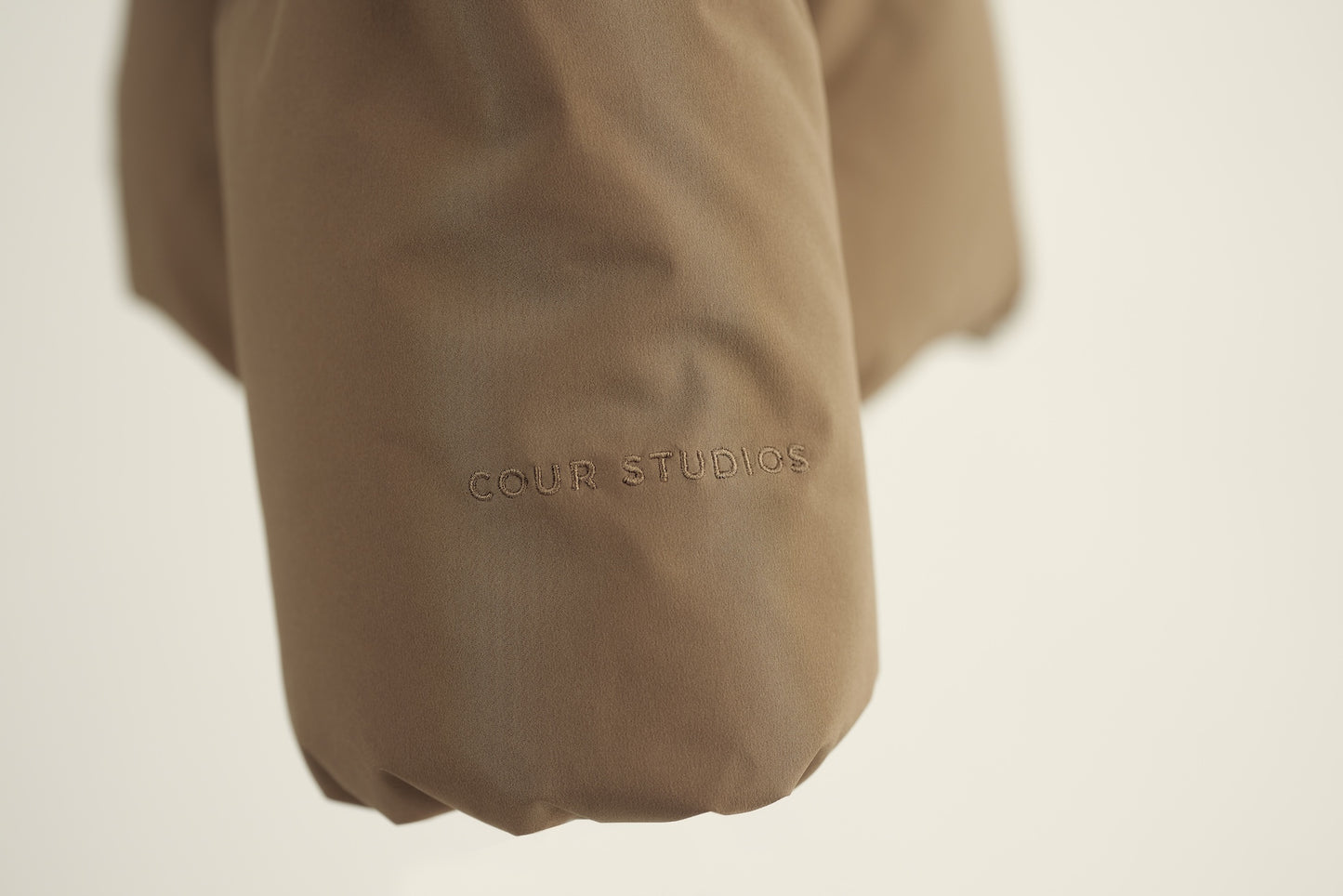 ÉDITH DOWN PUFFER JACKET - light brown