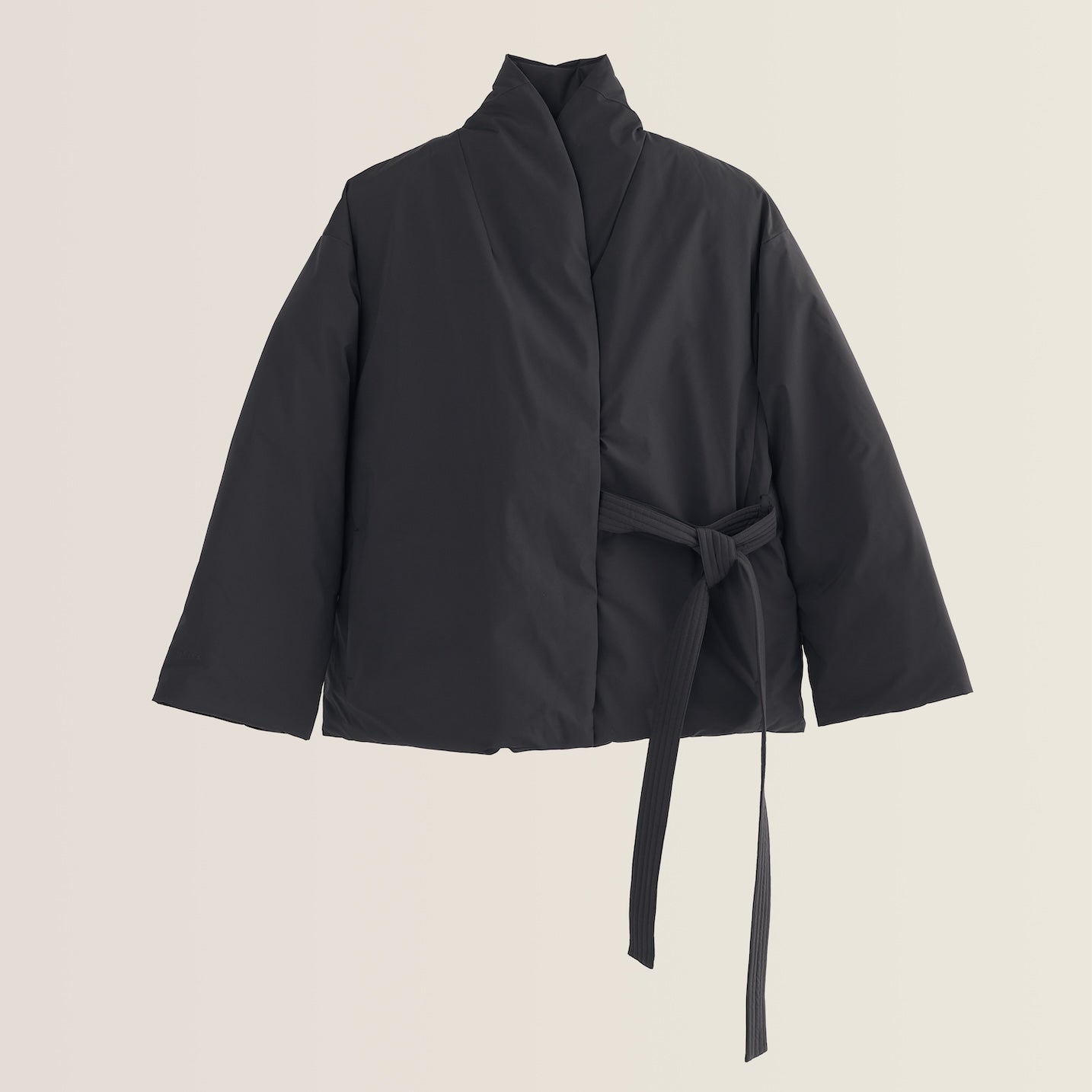 BÉRÉNICE KIMONO PADDED JACKET - black