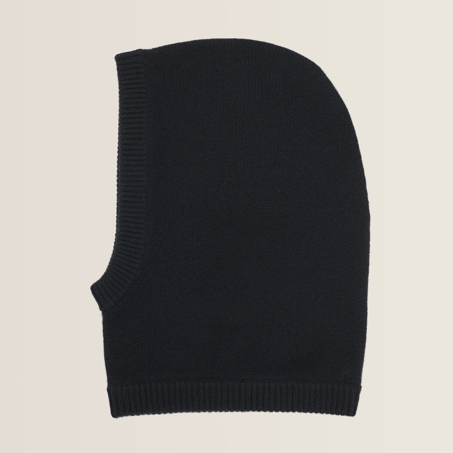 COLETTE KNITTED BALACLAVA - black