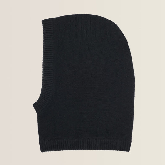 COLETTE KNITTED BALACLAVA - black