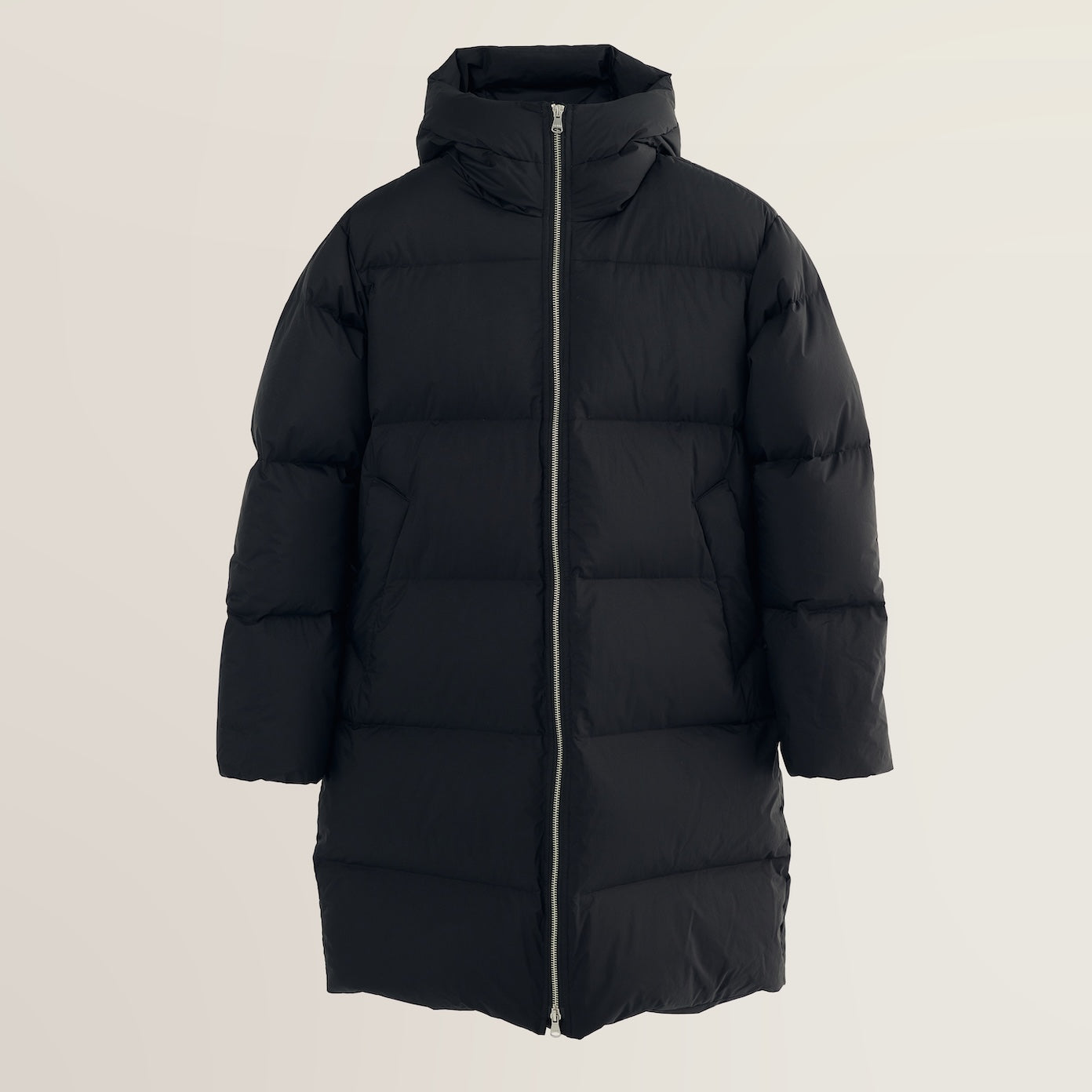 BRIGITTE MIDI DOWN PARKA - black