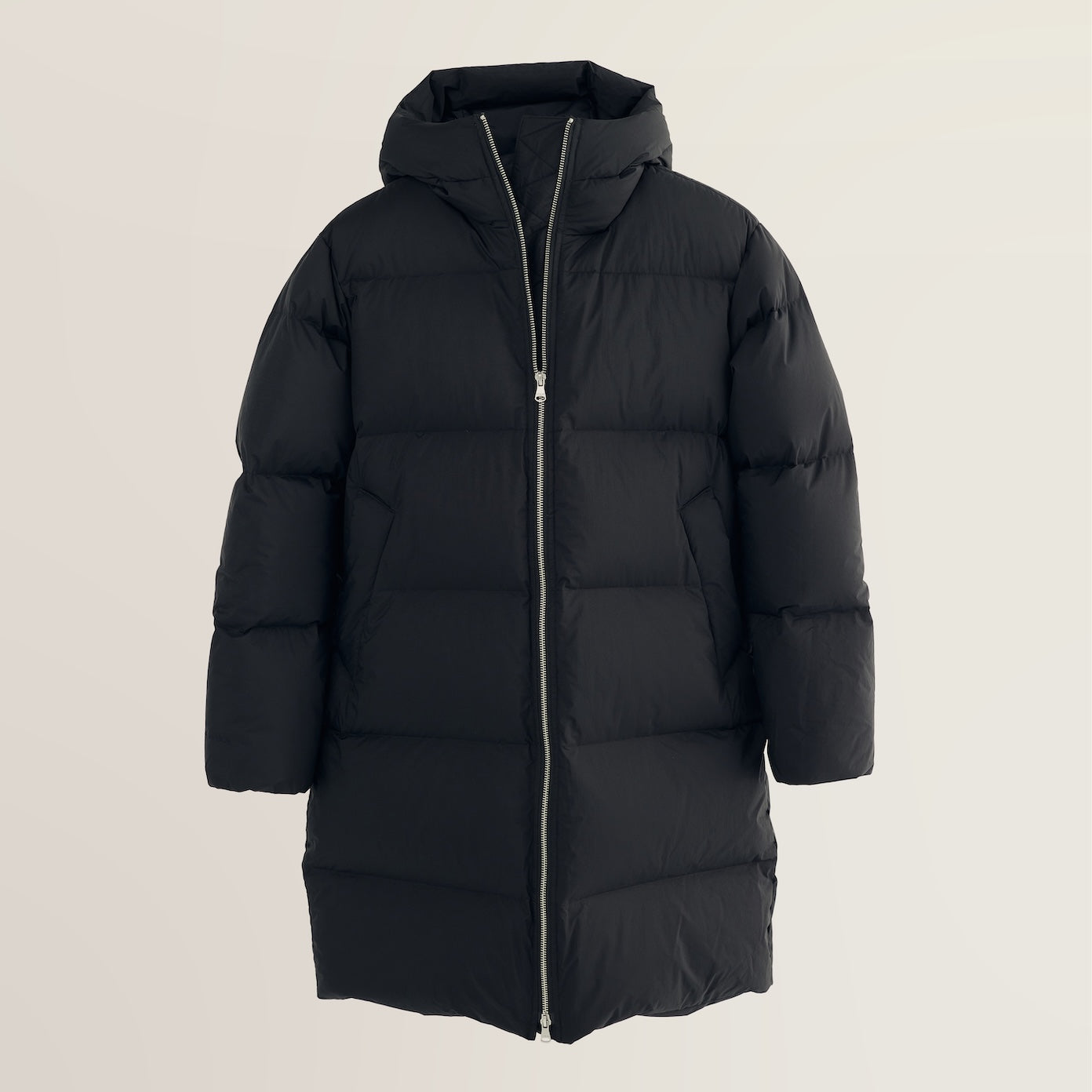 BRIGITTE MIDI DOWN PARKA - black
