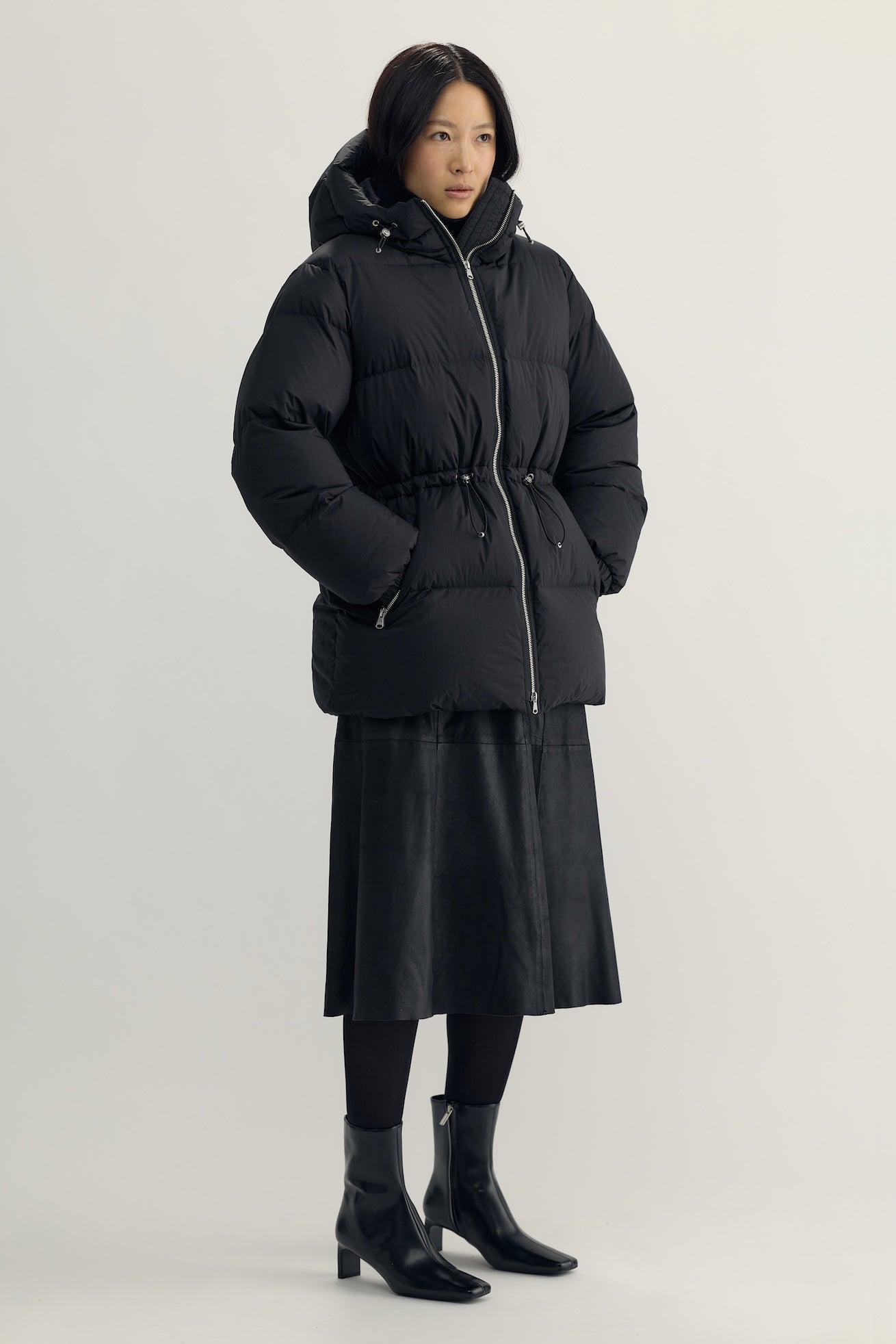 BERNADETTE DOWN JACKET - black
