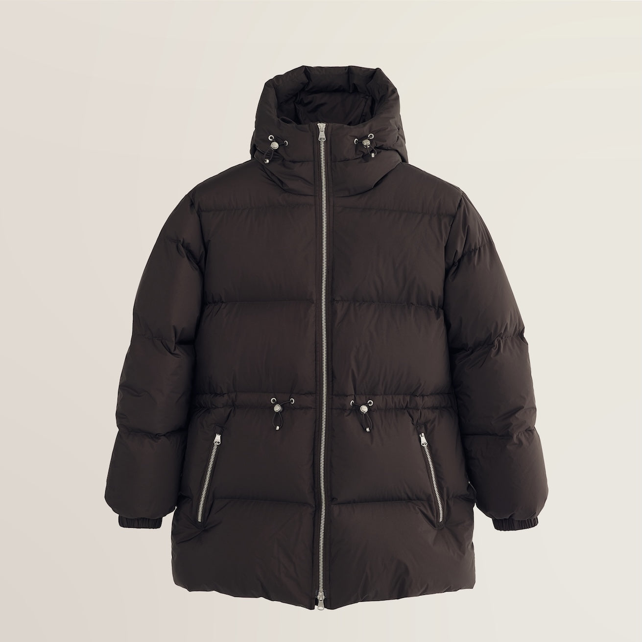 BERNADETTE DOWN JACKET - dark brown