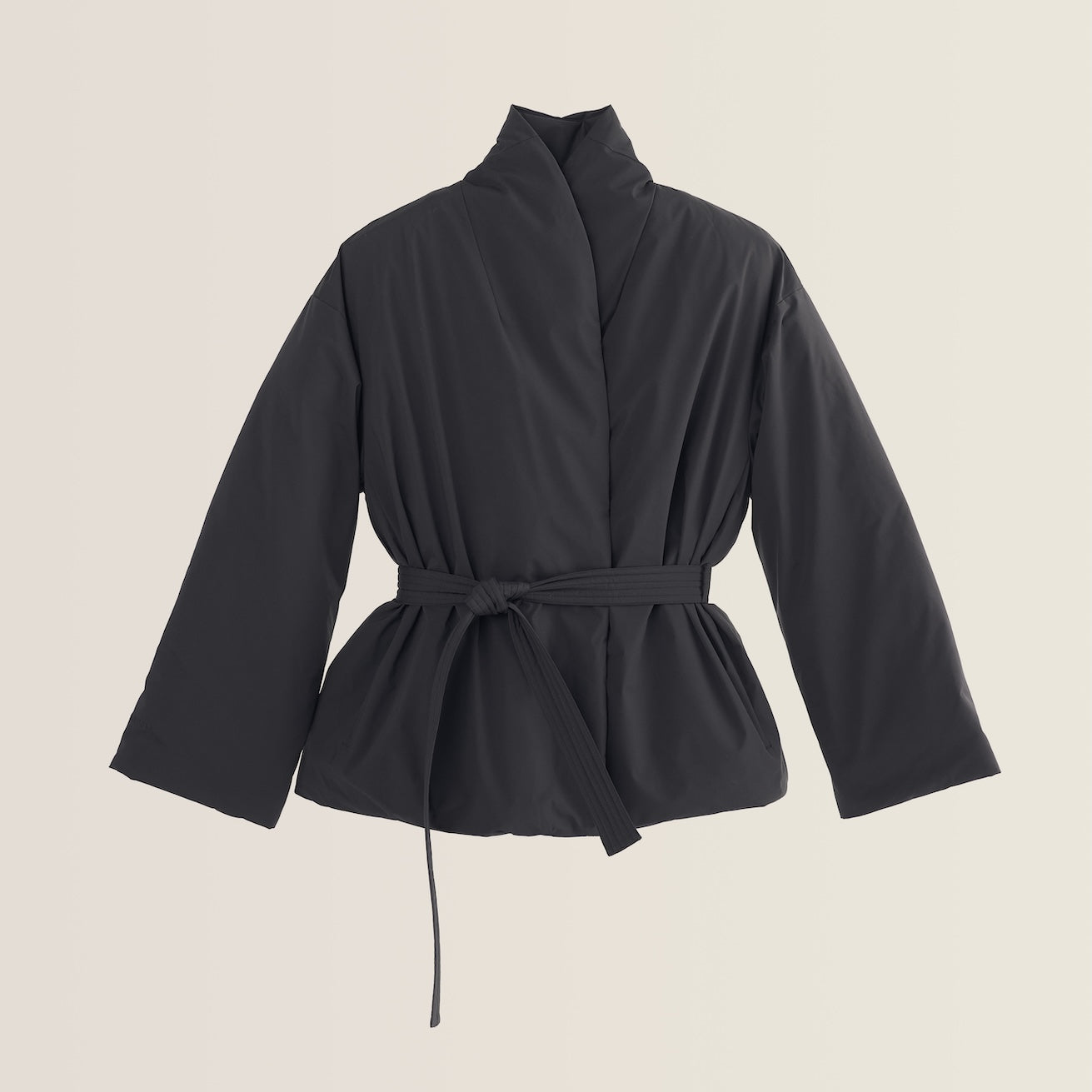 BÉRÉNICE KIMONO PADDED JACKET - black