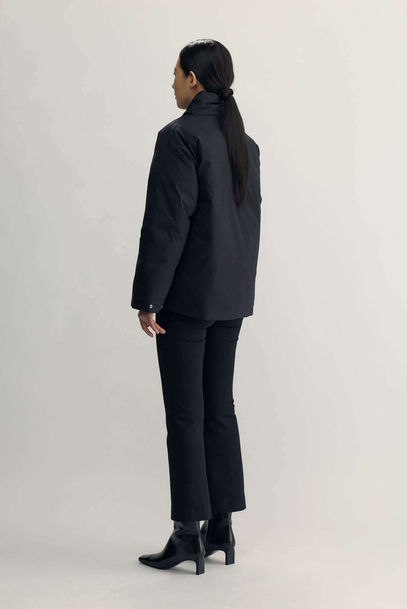 BÉRÉNICE KIMONO PADDED JACKET - black