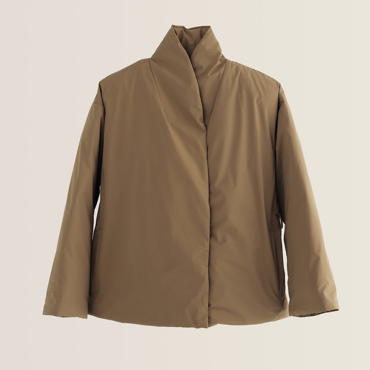 BÉRÉNICE KIMONO PADDED JACKET - light brown