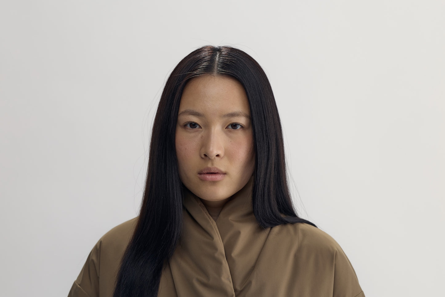 BÉRÉNICE KIMONO PADDED JACKET - light brown