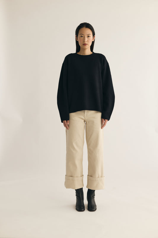 CLAIRE KNITTED CREWNECK