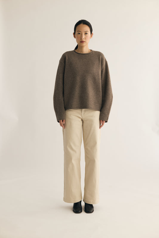 CLAIRE KNITTED CREWNECK