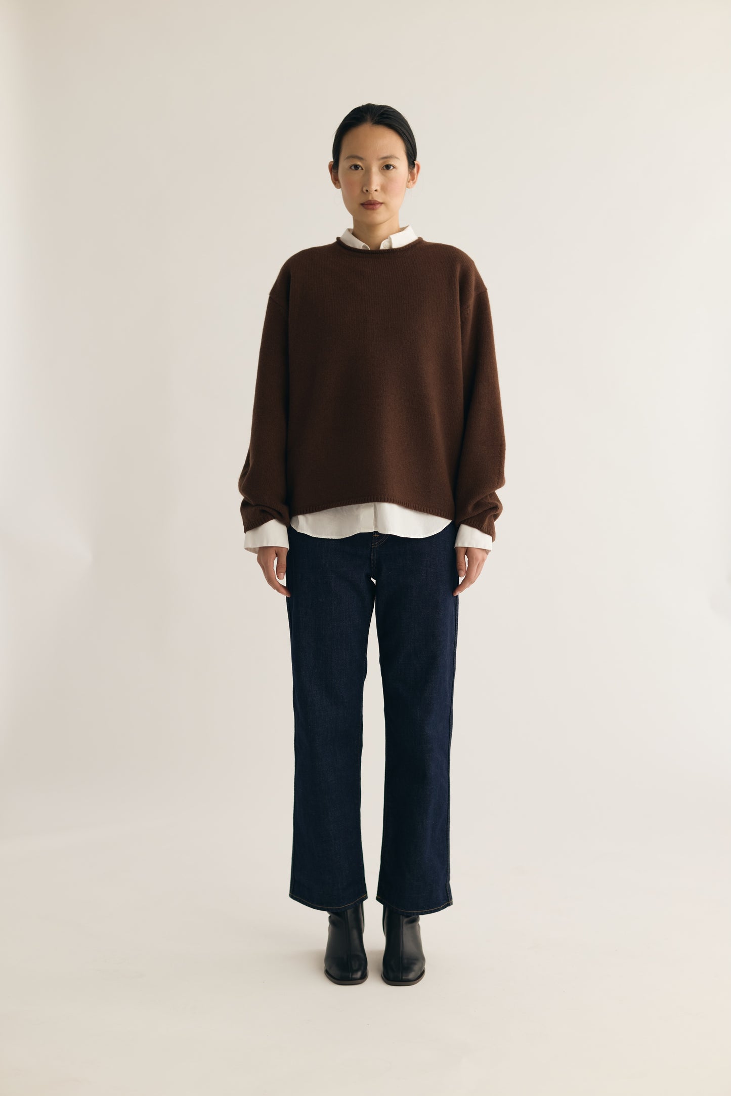 CLAIRE KNITTED CREWNECK