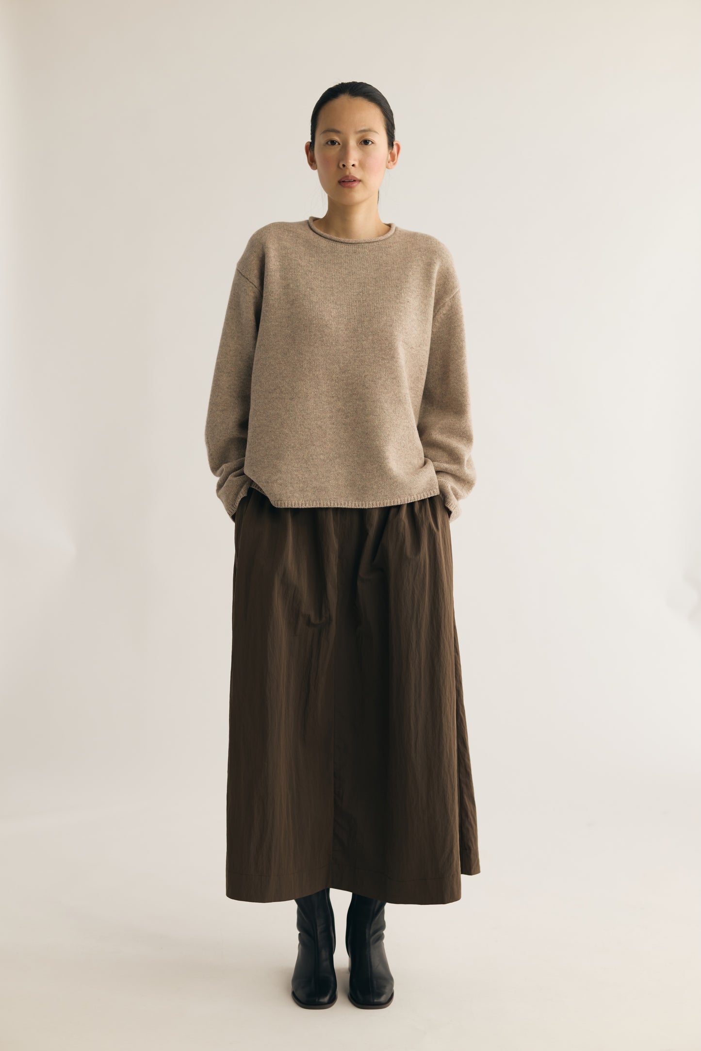 CLAIRE KNITTED CREWNECK