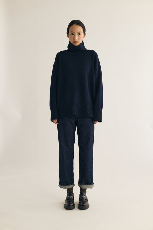 LOUISE HIGH COLLAR KNIT